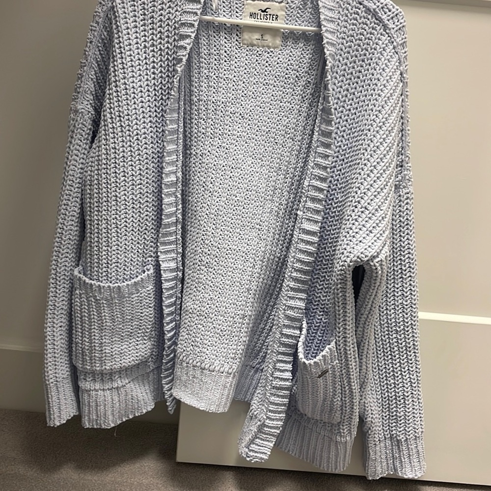 blue Hollister size adult small sweater